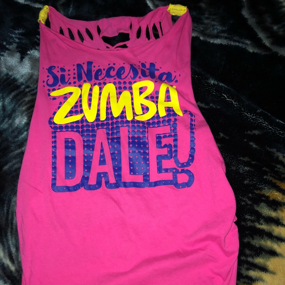 Used zumba T-shirt